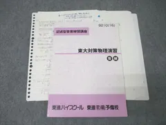 東大対策物理　2冊セット 東大対策物理2冊セット