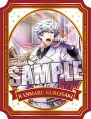 【中古】シール・ステッカー 黒崎蘭丸 「うたの☆プリンスさまっ♪ Shining Live トレーディング箔押しステッカー 白き焔、黒き嵐 アナザーショットVer.」