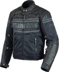 ウィンタージャケット ブラック/ガンメタ 3Lサイズ BB-5304 イエローコーン