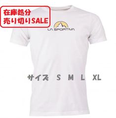 【在庫処分！無くなり次第終了！】【 即納 】 スポルティバ Footstep Tee Tシャツ ( White ) | La Sportiva Footstep Tee