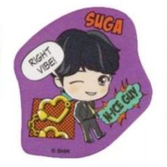 [중고] 씰 스티커 슈가(BTS/방탄소년단) [TinyTAN 스티커(Butter)]