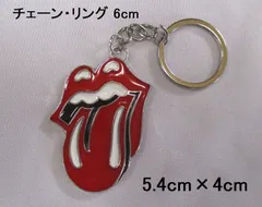 ローリング・ストーンズ キーホルダー 1983年製 ローリング・ストーンズ THE ROLLING STONES キーホルダー