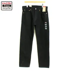 DEADSTOCK 00s Levi's 505 ブラック デニムパンツ メンズ XL~サイズ相当 ビッグサイズ オーバーサイズ