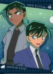 【中古】クリアファイル 服部平次＆工藤新一 「ジャンボカードダス 名探偵コナン miniクリアファイルコレクション4」