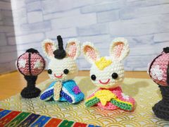 かぎ編み ティッシュボックスカバー フルーツケーキ 編み物
