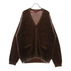 プ*イ様 即完売商品！supreme モヘアカーディガン　ブラック　L Supreme - Supreme シュプリーム カーディガン L 黒 【古着