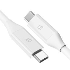 【色: ホワイト】Teleadapt USB Type C to USB C ケ