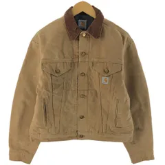 90s carhartt DENIM TRACKER JACKET MADE IN USA 🇺