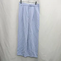 ◇ Θ ZARA ザラ スラックスパンツ サイズUSA S ブルー系 レディース E  【1505220013513】