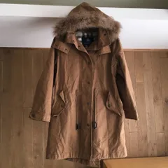 美品✨バーバリーロンドン 中綿ライナー付き 3way ロングコート リアルファー 美品✨バーバリーロンドン 中綿ライナー付き 3way ロングコート