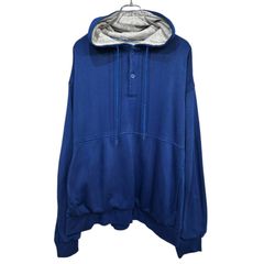 90's NORTHWEST TERRITORY Henry Neck Sweat Parka 90年代 90s ラッセル russell ヘンリーネック サーマル ダブルフェイス ビッグサイズ