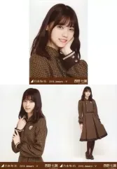 【中古】生写真(乃木坂46) ◇西野七瀬/乃木坂46 2018.January-V 会場限定ランダム生写真 3種コンプリートセット