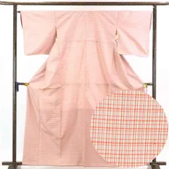2024年最新】リサイクル着物 紬 正絹 ピンク地 袷 紬着物の人気 ...