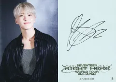 【中古】コレクションカード(男性) 18：SEVENTEEN/ホシ(HOSHI)/「SEVENTEEN [RIGHT HERE] WORLD TOUR IN JAPAN」ランダムフォトカード