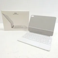 【小牧店】美品　Apple Magic Keyboard　アップル マジック キーボード　MDFV4J/A　iPad用　11インチ　ホワイト 【I423-2875】