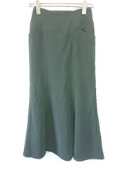 ◇ Θ 未使用 AZUL BY MOUSSY アズール バイマウジー タグ付き ロング フレア スカート サイズM ブラック レディース E  【1507100015075】のサムネイル