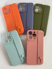 〇 iPhone 13 Pro ケース ベルト付き 落下防止 TPU カバー スタンド 軽い シンプル 衝撃吸収 ソフトカバー iPhoneスマホケース ベルト付き ケース 安い apple スマホ保護 アイフォン 大人可愛い レディース プレゼント 女性