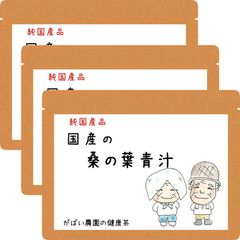 国産 桑の葉青汁 100g（お得な3個セット）【がばい農園公式】