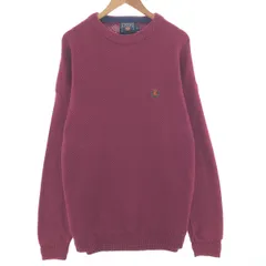 古着 80年代 ラルフローレン Ralph Lauren CHAPS チャップス ヘリンボーン コットンニットセーター メンズXL相当 ヴィンテージ/taa003431