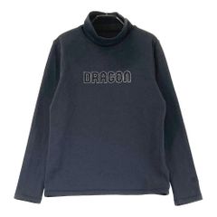 サイズ：2 DANCE WITH DRAGON ダンスウィズドラゴン  裏起毛 ハイネック長袖Tシャツ  グレー系 [240101473225] ゴルフウェア レディース ストスト