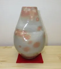 13代田原陶兵衛造『萩焼掛鶴首花入』（共箱） 2025年最新】13代 田原陶兵衛 共箱の人気アイテム - メルカリ