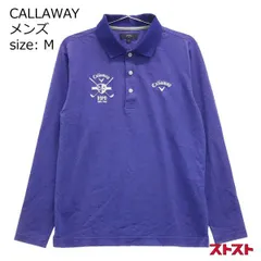 CALLAWAY キャロウェイ 長袖ポロシャツ ブルー系 M ［240001900459］#