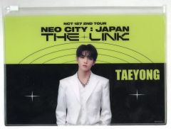 [중고] 잡화 태연 클리어 파우치 [Blu-ray NCT ​​127 2ND TOUR 'NEO CITY:JAPAN - THE LINK'] SMTOWN FC GOODS ONLINE STORE 구입 특전