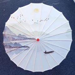 ☆ カラー5 ☆ 和傘 撮影用 和風 mmju9a 和傘 撮影用 和風 直径84cm 和柄 舞踊傘 唐傘 踊り傘 番傘 紙傘 長傘 和装 和 鮮やか コスプレ 写真 撮影 写真撮影 装飾 飾り こども 子ども 子供 レディース 演出 出かけ インテリア