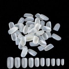 【色: ベージュ】ネイル用品 ジェルネイル 偽爪 ネイルアート 無地 diy つ