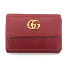 ※極美品※ GUCCI グッチ　マーモント　三つ折り財布　523277 2025年最新】GUCCI グッチ 523277の人気アイテム - メルカリ