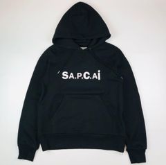 sacai × APC サカイ アーペーセー パーカー XL サカイsacai ×アーペーセーA.P.C. HOODIE TAIYO ロゴプリントサイド