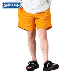 新品 アウトドア プロダクツ OUTDOOR PRODUCTS 水陸両用 ナイロン バギー ショートパンツ メンズ ハーフパンツ ボードショーツ 短パン 水着 スイムウェア M L LL オレンジ 084370