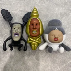 【３個セット】　こびとづかん おすわりマスコット 2 1 こびとずかん　こびと図鑑　イチゴクレナイ　バイブスマダラ　アラシクロバネ　タカラコガネ　カクレケダマ　　カクレモモジリ　シークレット　シノビイエコビト