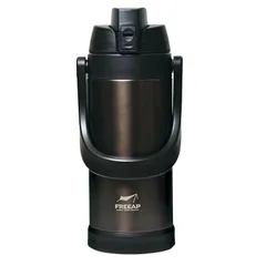 FREEAP 保冷 水筒 大容量 2リットル スポーツジャグ ワイド口径 洗いやすい アウトドア K-10818 (メタリックグレー) 0