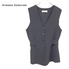 新品 ヒロココシノ 変形フリルベスト ボレロ ブラック サイズ38*GD811 新品 ヒロココシノ 変形フリルベスト ボレロ ブラック サイズ38
