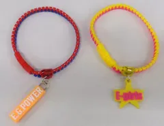【中古】アクセサリー(非金属)(女性) [単品] E-girls ジッパーブレスレット(2本セット) 「E.G.POWER 2019 ～POWER to the DOME～」