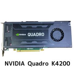 デザインや複雑なレンダリング向け！ NVIDIA Quadro K4200 PCIExp 4GB PCI-Express 4 GB