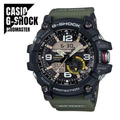 【即納】CASIO カシオ G-SHOCK Gショック MUDMASTER マッドマスター ツインセンサー GG-1000-1A3 グリーン 腕時計 メンズ