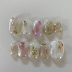 No.19＊桜ネイルチップ