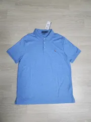 ポロ Ralph Lauren(ラルフローレン) ブルーカラー 半袖 ポロTシャツ 2XL