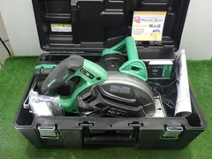 未使用 開封のみ HiKOKI 180mm チップソーカッター 36V CD3607DA(WP) 充電器･バッテリー1個･ケース付 電動工具 充電式 ハイコーキ 未使用品のサムネイル
