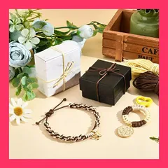 【スタッフおすすめ！】PH PandaHall 8色 ロウ引き糸 ワックスコード ポリエステルコード 太さ1mm 長さ15m蝋引き糸 ワックスコード レザークラフト ろうびき糸 アクセサリー用糸 クラフト マクラメ DIY 手芸用 ジュエリ