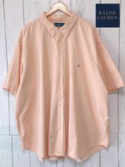 ラルフローレン　RALPH LAUREN オレンジ　BDシャツ　5XB