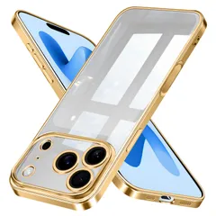 新品 iPhone 17 Pro Max 用 ケース クリア アイフォン 17 pro max カバーカメラレンズ保護付き 透明 iphone17 pro max スマホケース TPU 薄型 耐衝撃 スリム ストラップホール付き ワイヤレス充電対応 6.9イン