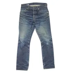 【美品】Visvim ビズビム Social Sculpture デニムパンツ Social Sculpture Denim / ソーシャル・スカルプチャー・デニム