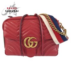 美品 GUCCI グッチ ニューブリット インターロッキング シェリー