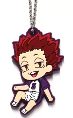 【中古】キーホルダー 天童覚 「でふぉラバ! ハイキュー!! 白鳥沢学園・稲荷崎キーホルダー」