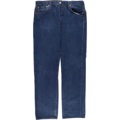 古着 濃紺 リーバイス Levi's リーバイス501 ストレートデニムパンツ メンズw36相当/eaa544271