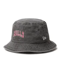 【ムラスポ公式】新品 NEW ERA ニューエラ ハット バケハ バケットハット ロゴ バケット01 NBA Bucket Hat シカゴ・ブルズ ブラック 14388511