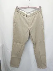 ◇ Θ BEAUTY & YOUTH ビューティアンドユース テーパード パンツ サイズL グレージュ メンズ E  【1507100013859】